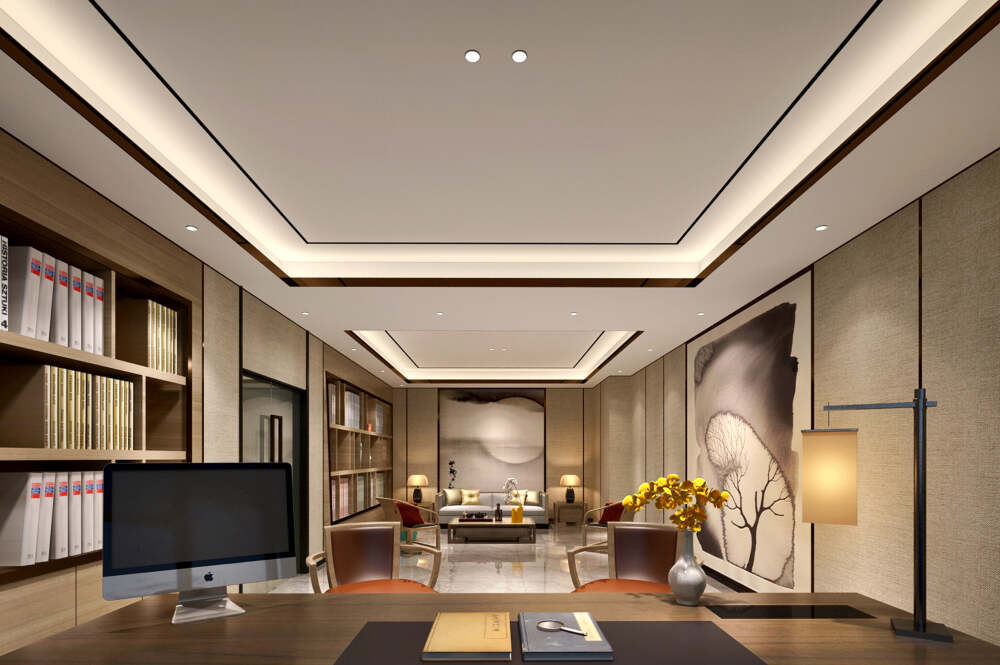 总经理的办公室装修图