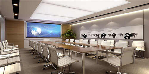 办公室会议室装修效果图