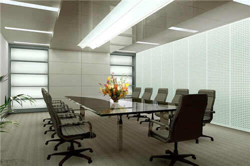 2020年简约大气会议室设计