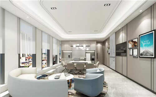 时尚员工休闲区