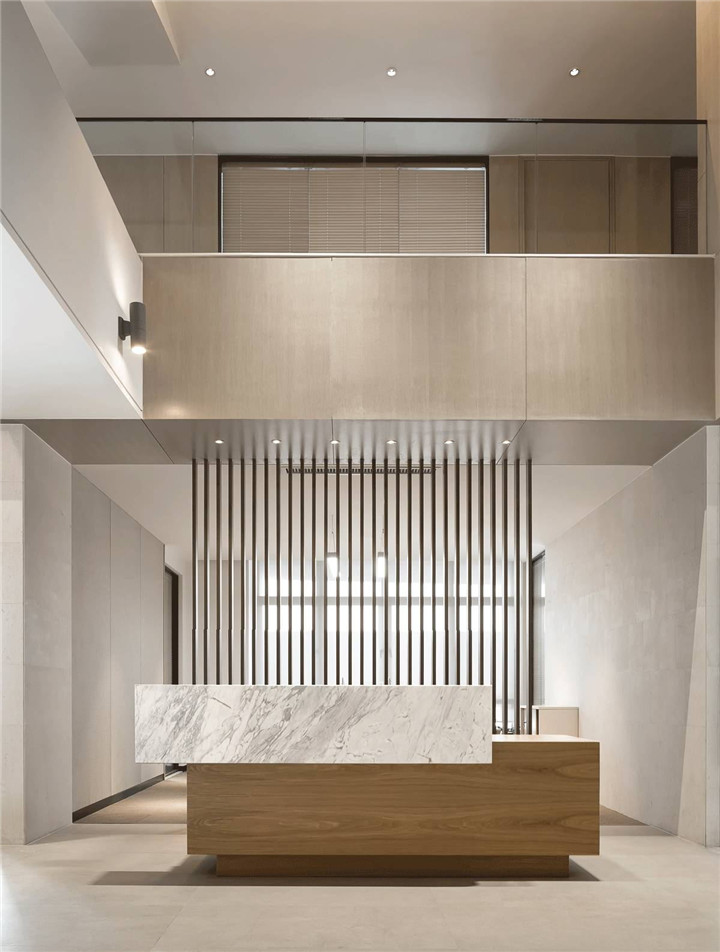 办公室前台装修设计