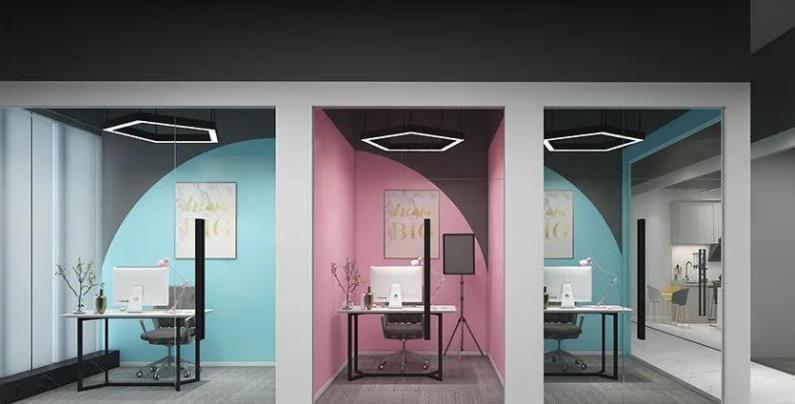 百看不厌的办公室直播间装修案例