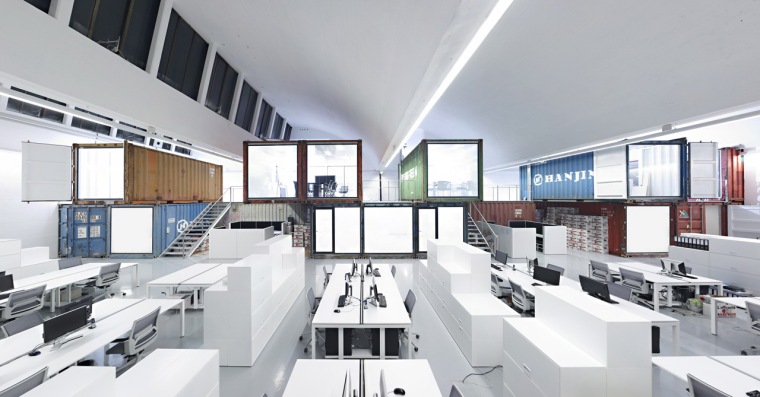 盘点备受企业青睐的个性集装箱办公室装修案例