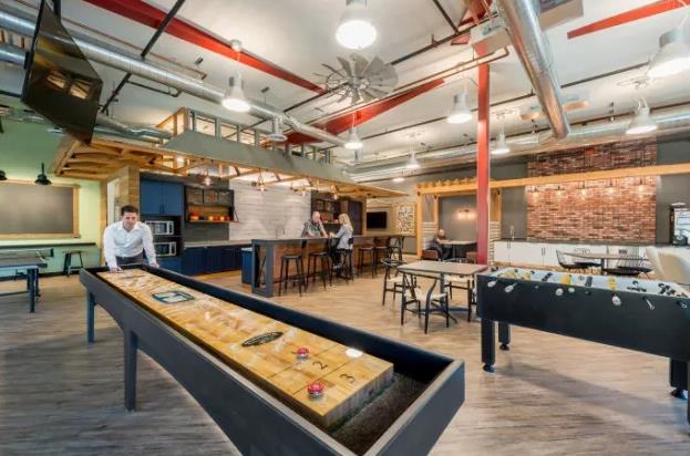 四个温馨又有情调的办公室休闲区设计案例,上海办公室设计公司