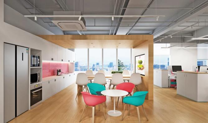 四个温馨又有情调的办公室休闲区设计案例,上海办公室设计公司