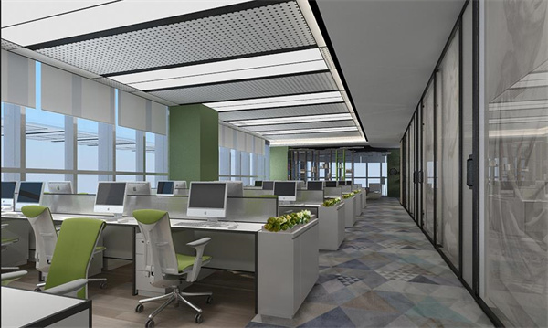 盘点上海小型金融公司办公室装修案例