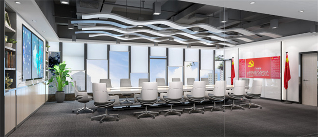 盘点适合地产公司办公室装修的风格