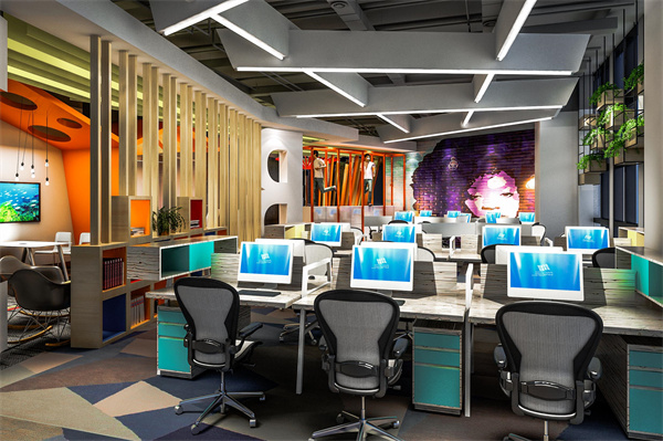 活力十足的办公室设计