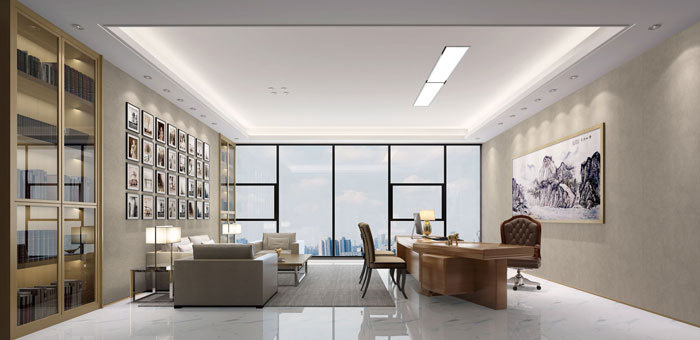 金融公司经理办公室装修