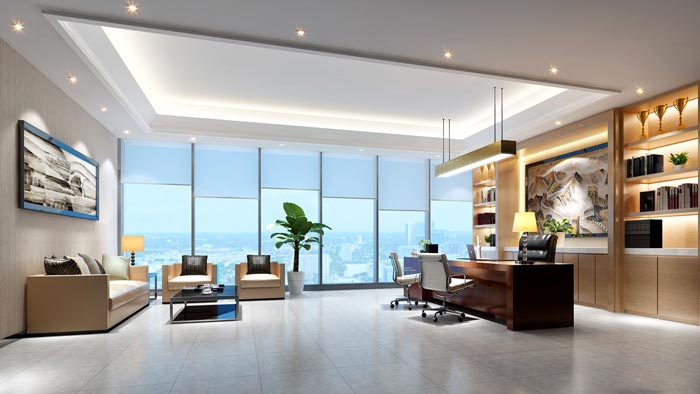 900平米办公室设计装修案例