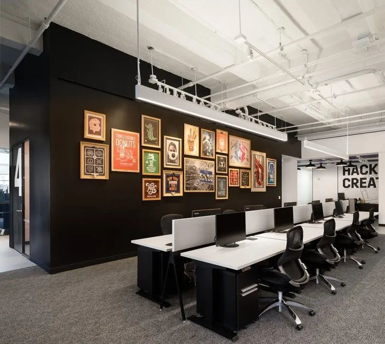 上海办公室设计的明暗搭配