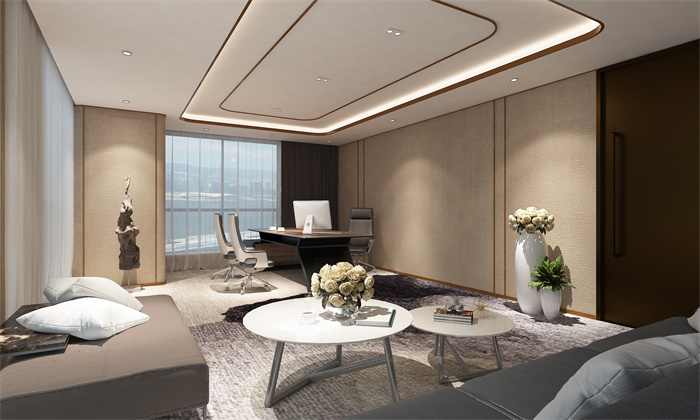 上海办公室装修饰面板的选择