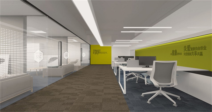 省钱又高大上的办公室装修